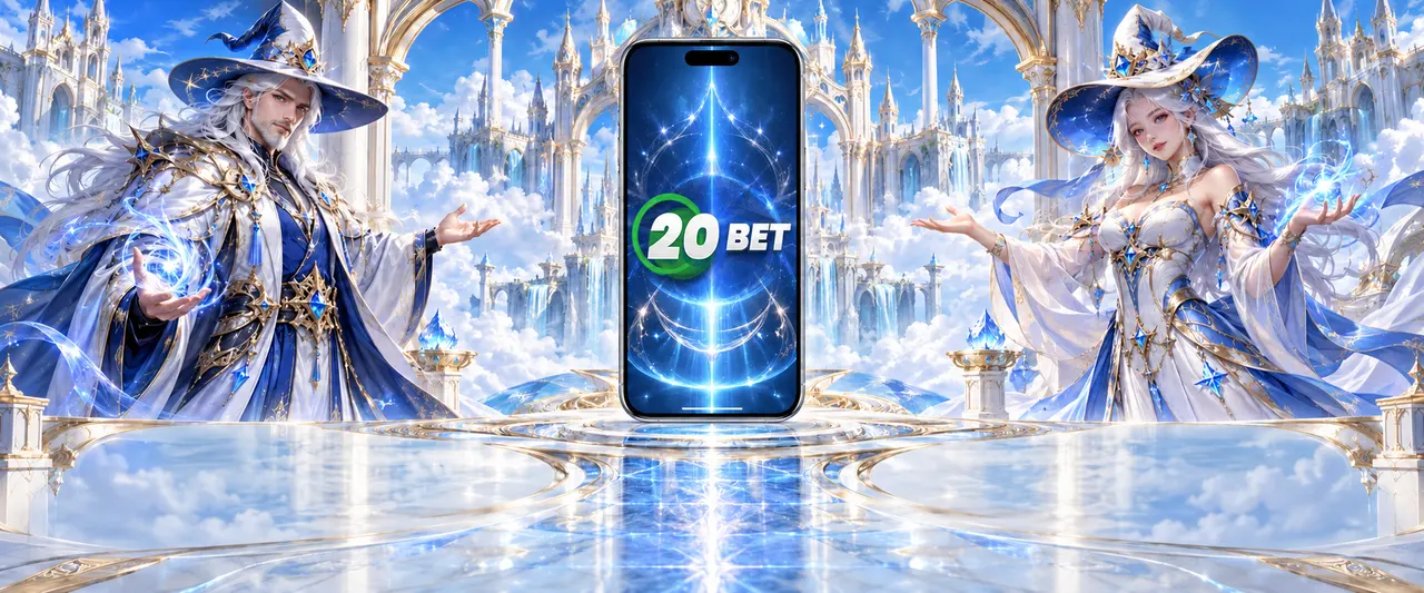 20Bet no telemóvel